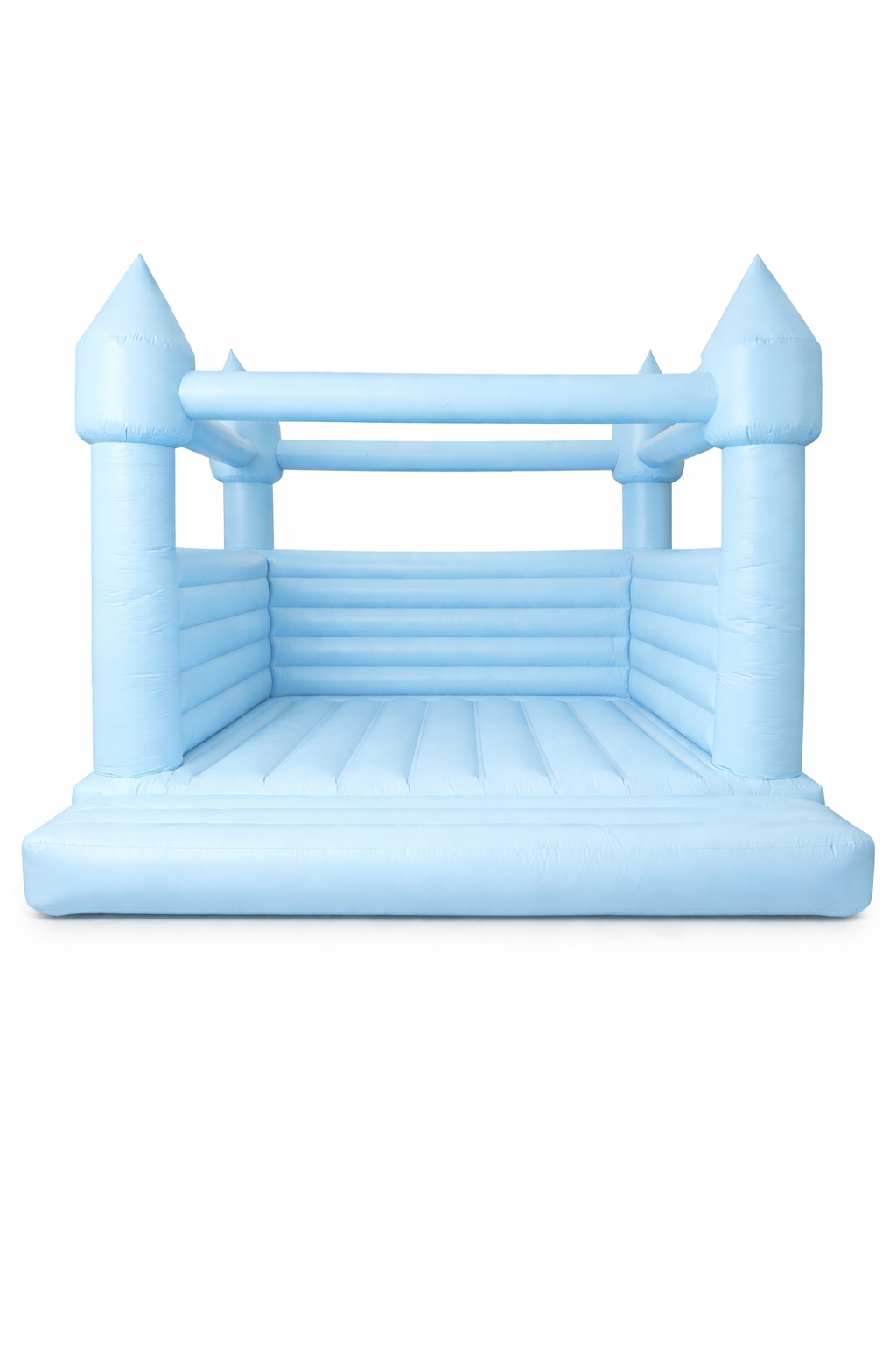 Large Inflatable Castle light blue
