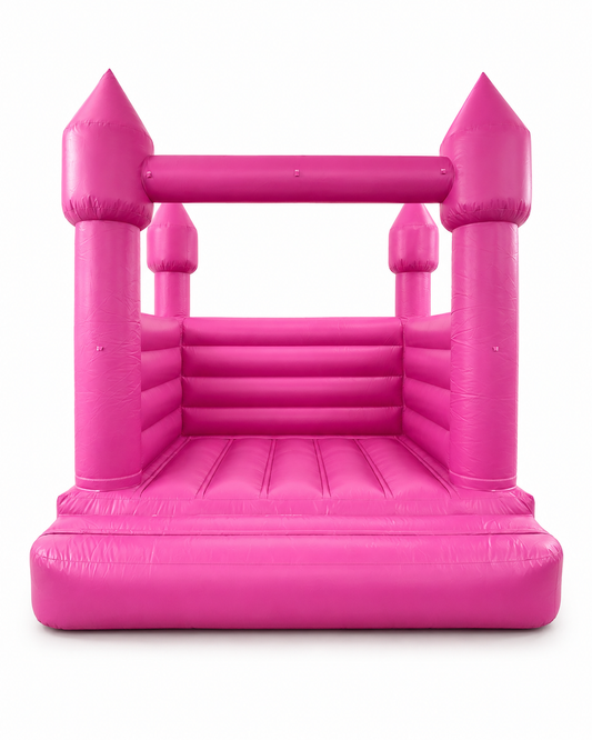 Medium Inflatable Castle Pink